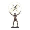 Atlas – Titan of Greek Mythology – Bronze-Finish Statue – 50 cm – view 1