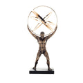 Atlas, Titan of Greek Mythology – Bronze-Finish Resin Statue – 22.5 cm – view 1