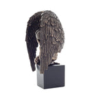 Fallen Angel — Sorrow and Redemption — Bronze-Finish Statue, 25.5 cm – view 2