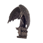 Dark Angel of Death – Bronze-Finish Resin Statue – 28 × 32.5 cm – view 2