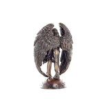 Fallen Angel — Mortal Embrace — Bronze-Finish Statue, 25 cm – view 3