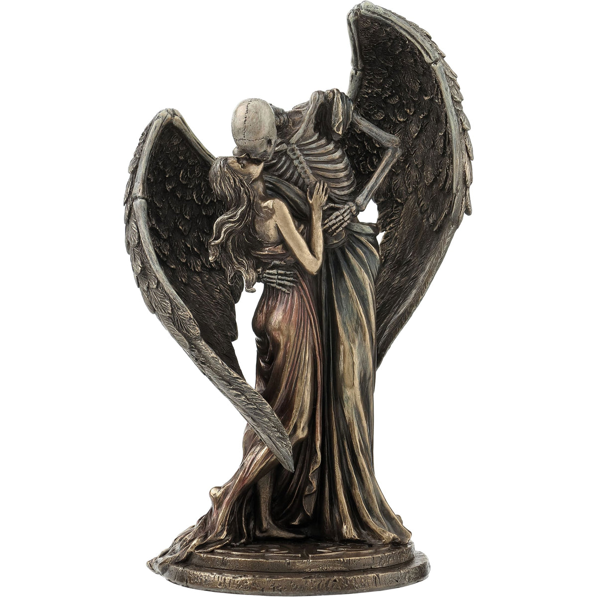 Angel of Death – Mortal Love – Bronze-Finish Statue – 27 cm – view 1
