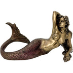 Mermaid — Siren of the Sea — Bronze Finish Statue, 64 × 32 × 37 cm – view 1