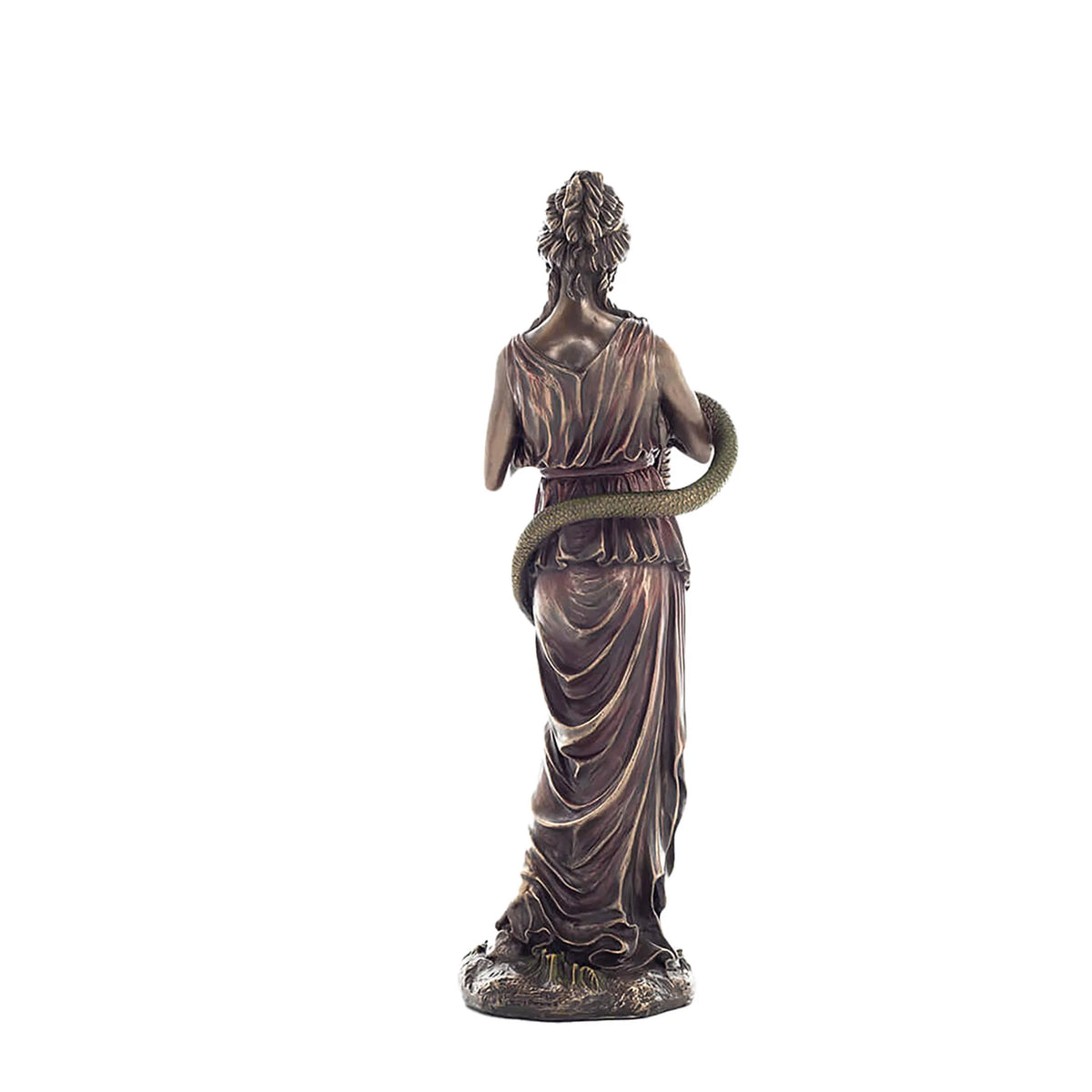 Hygieia — Goddess of Health — Bronze-Finish Statue, 27.5 cm – view 3