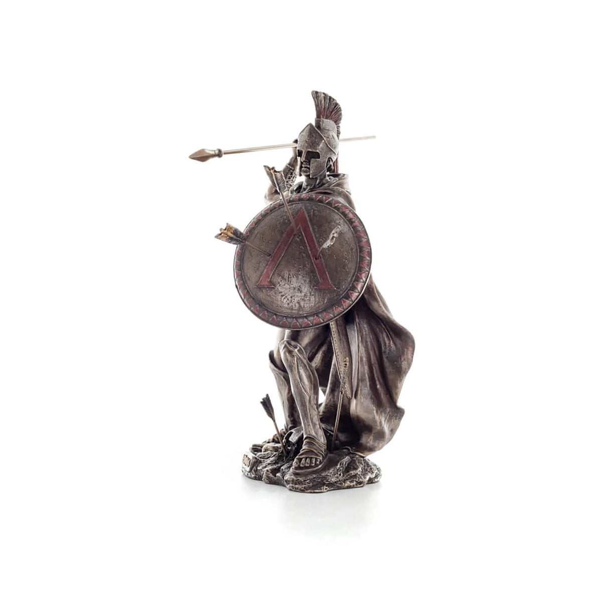 Leonidas — King of Sparta — Bronze-Finish Statue – 25 cm – view 2