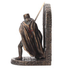 Knights Templar Warrior – Bronze-Finish Resin Statue – 19 cm – view 3