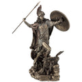 Athena — The Goddess as a Warrior — Bronze Finish Statue, 27 cm – view 1