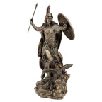 Athena — The Goddess as a Warrior — Bronze Finish Statue, 27 cm – view 2