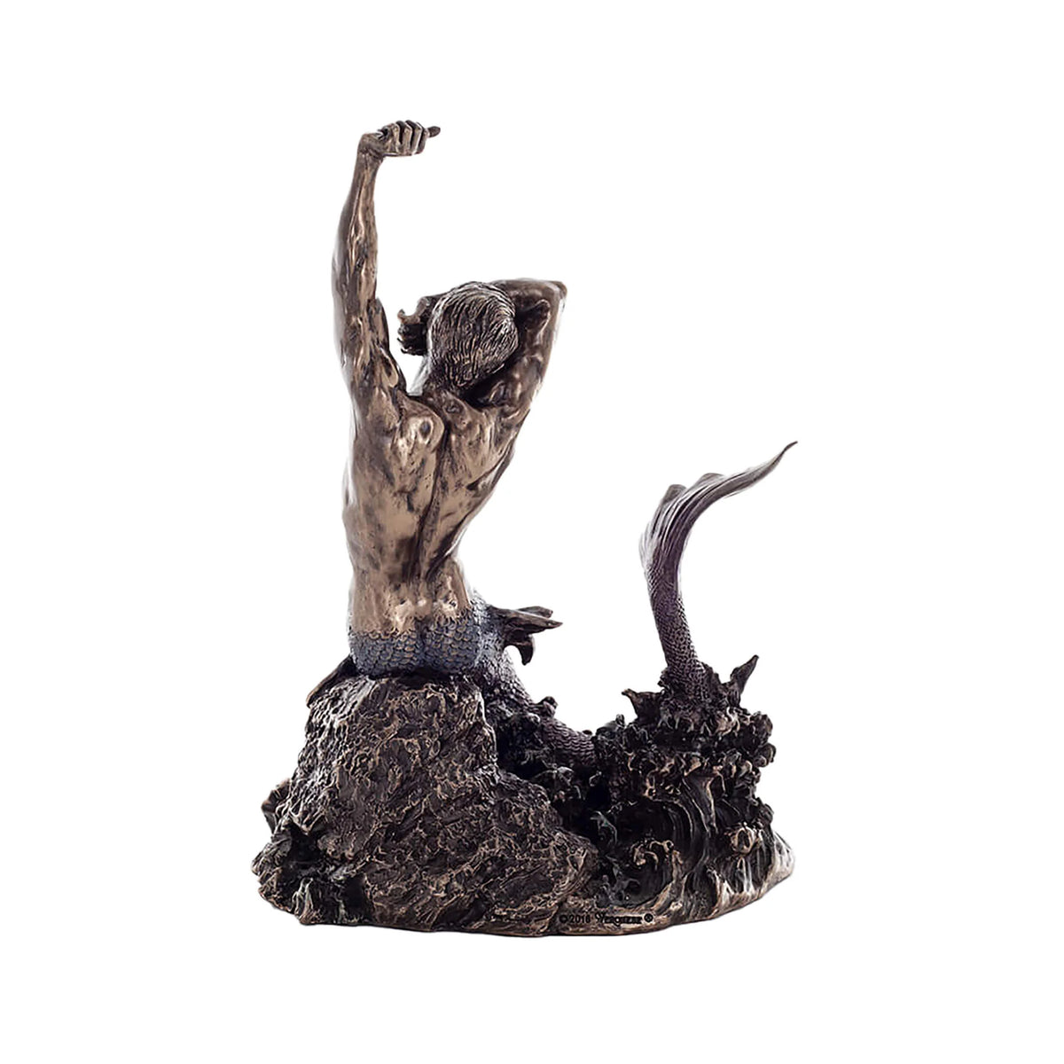 Triton – Guardian of the Ocean – Bronze-Finish Statue – 20 cm – view 3