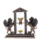 Hourglass with a Winged Lion — Bronze Finish Hourglass, 21 × 18 cm – view 1