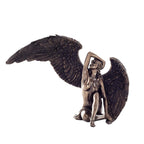 Fallen Angel — Sorrow and Beauty — Bronze-Finish Statue – 16.5 cm – view 1