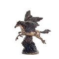 Pegasus, the Winged Horse – Bronze-Finish Resin Statue – view 1