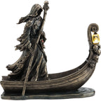 Charon — Ferryman of the Underworld — Bronze Finish Statue, 27.5 cm – view 1
