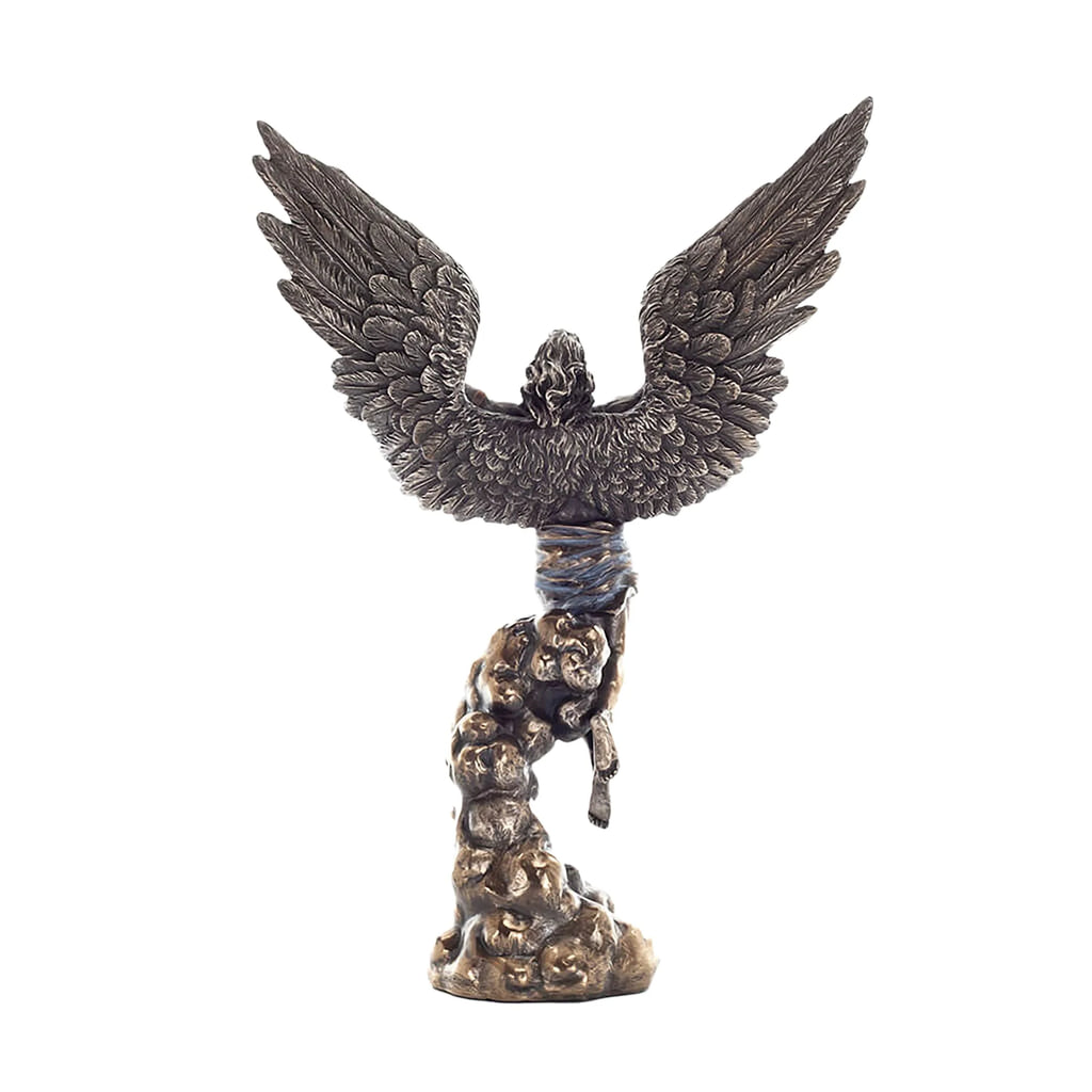 Nike — The Winged Goddess — Bronze Finish Statue – view 3