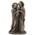 The Holy Family – Bronze-Finish Resin Statue – 22 cm – view 1