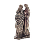 The Holy Family — Joseph, Mary and Jesus — Bronze-Finish Statue – 22 cm – view 3