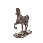 Steampunk Mechanical Horse – Bronze-Finish Statue – 25 cm – view 3
