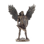 Archangel Michael, Heavenly Guardian – Bronze-Finish Resin Statue – 27.5 cm – view 1