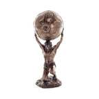 Atlas — Titan — Bronze-Finish Statue – 21 cm – view 1