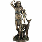 Artemis — Goddess of Hunting and Wildlife — Bronze-Finish Statue, 25 cm – view 1