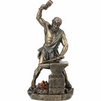 Hephaestus, Greek Mythology – Bronze-Finish Resin Statue – 22 cm – view 2