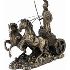 Athena on a Chariot — Bronze-Finish Statue – 22 × 26.5 cm – view 2