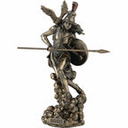 Athena – Goddess of Wisdom and War – Bronze-Finish Statue – 21 cm – view 1