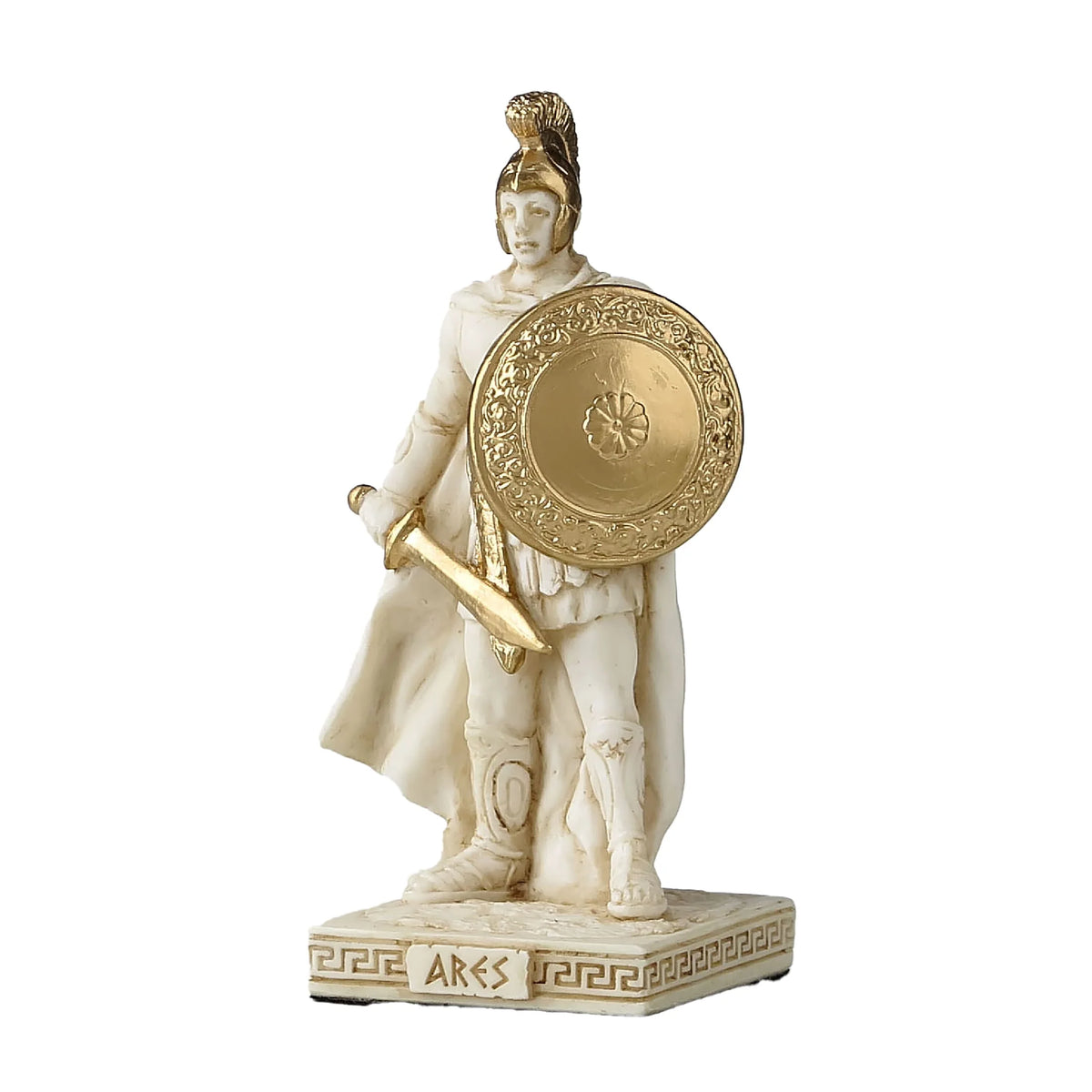 Ares with Sword and Shield Statue – 30 cm – view 2