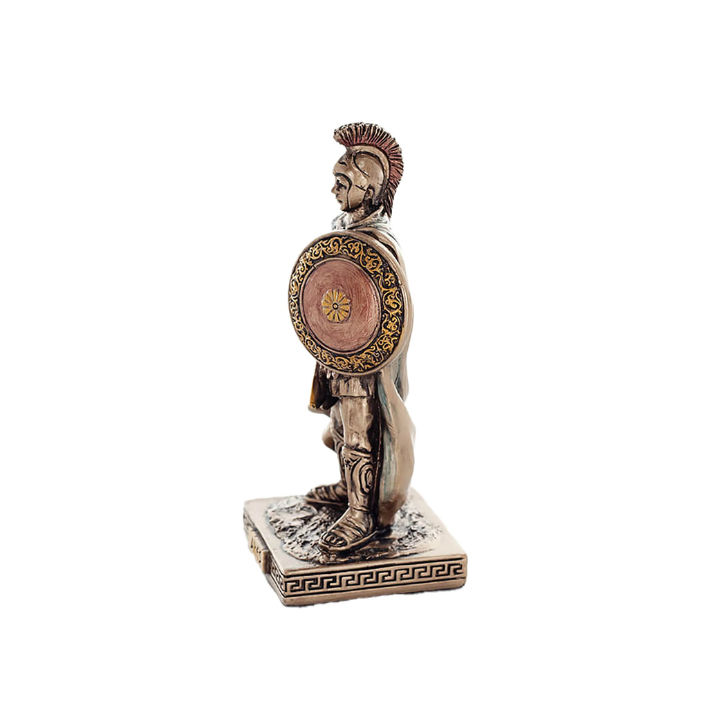 Ares — Bronze-Finish Statue – 8 cm – view 2