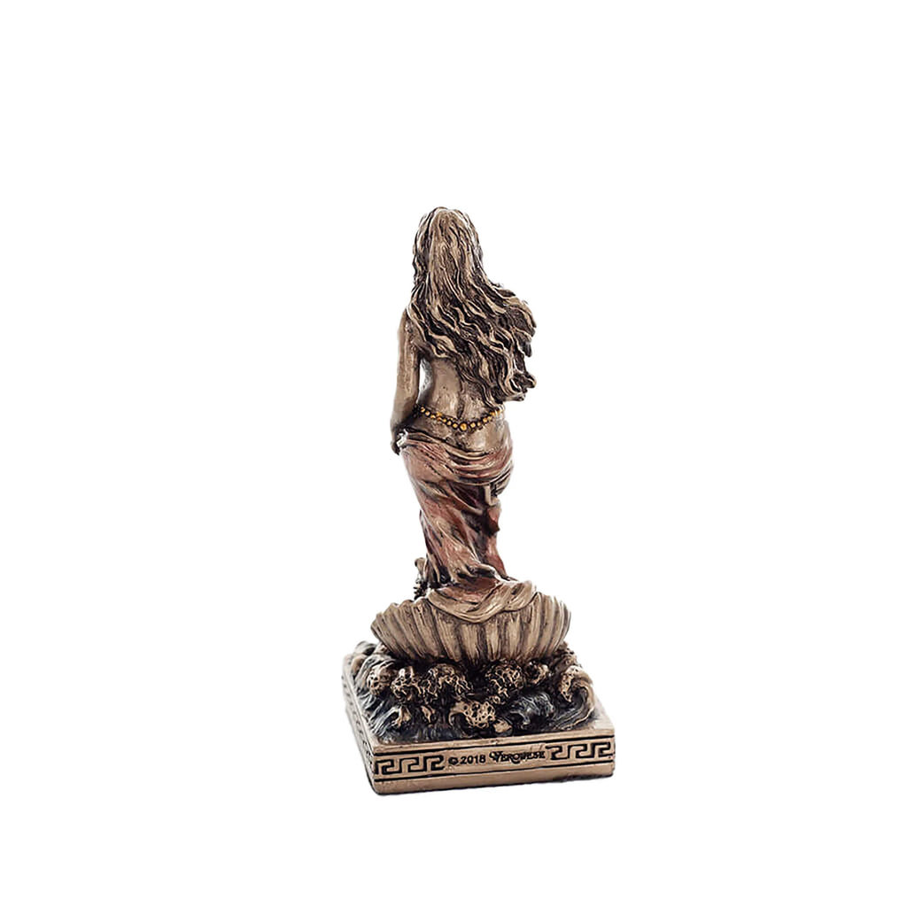 Aphrodite – Bronze-Finish Resin Statue – 8.7 cm – view 3