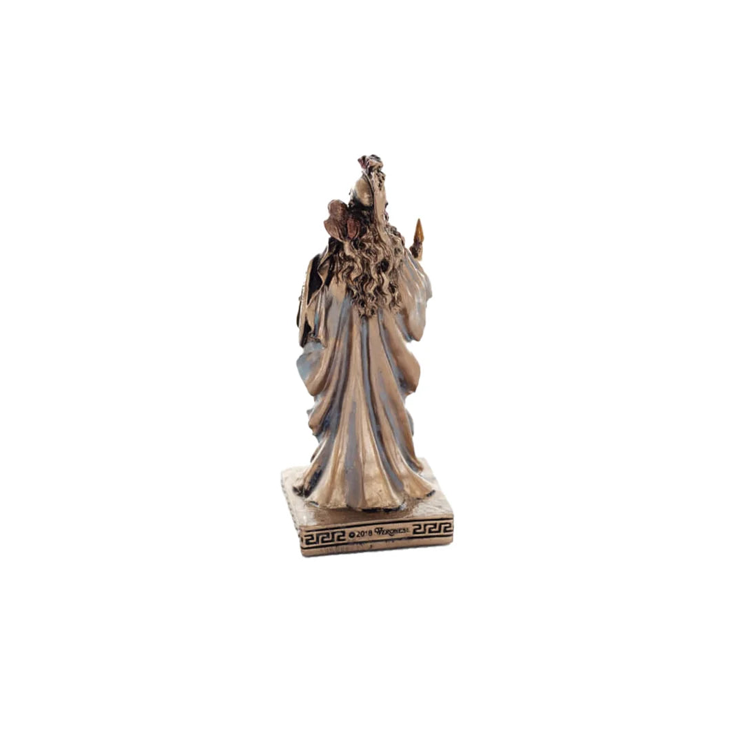 Athena – Goddess of Wisdom – Bronze-Finish Statue – 9.3 cm – view 3