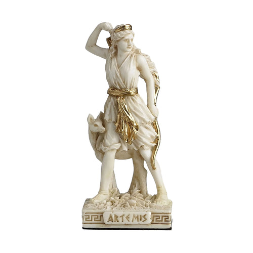 Artemis with Bow and Deer — Resin Statue, 8.7 cm – view 1