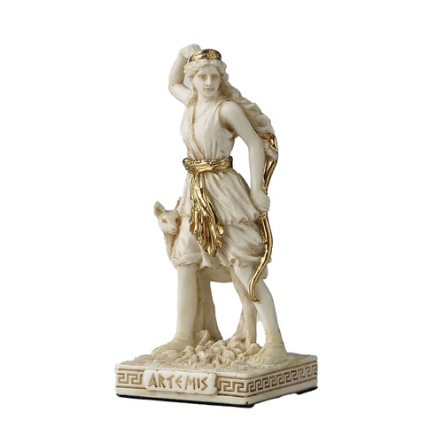 Artemis with Bow and Deer — Resin Statue, 8.7 cm – view 2