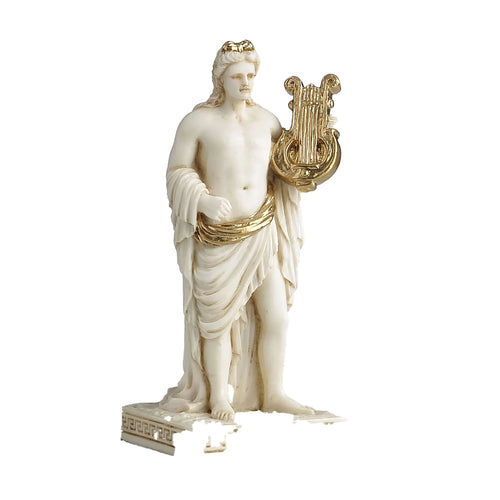 Apollo with Lyre — Resin Statue, 30 cm – view 2