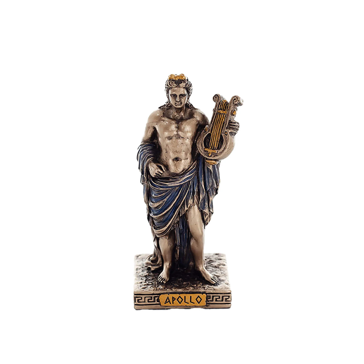 Apollo – Bronze-Finish Statue – 9 cm – view 1