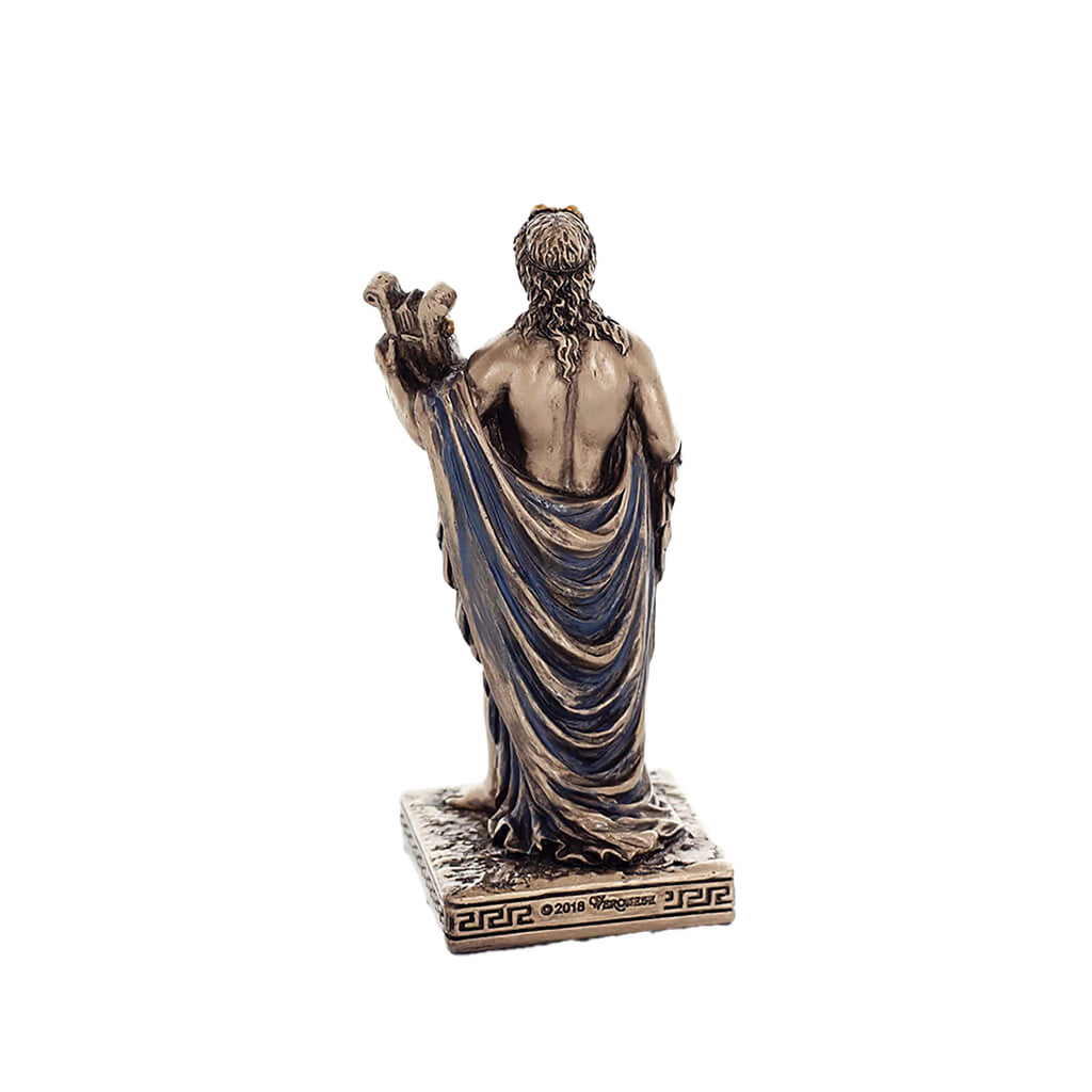 Apollo – Bronze-Finish Statue – 9 cm – view 3