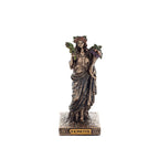 Demeter — Bronze-Finish Statue – 9 cm – view 1