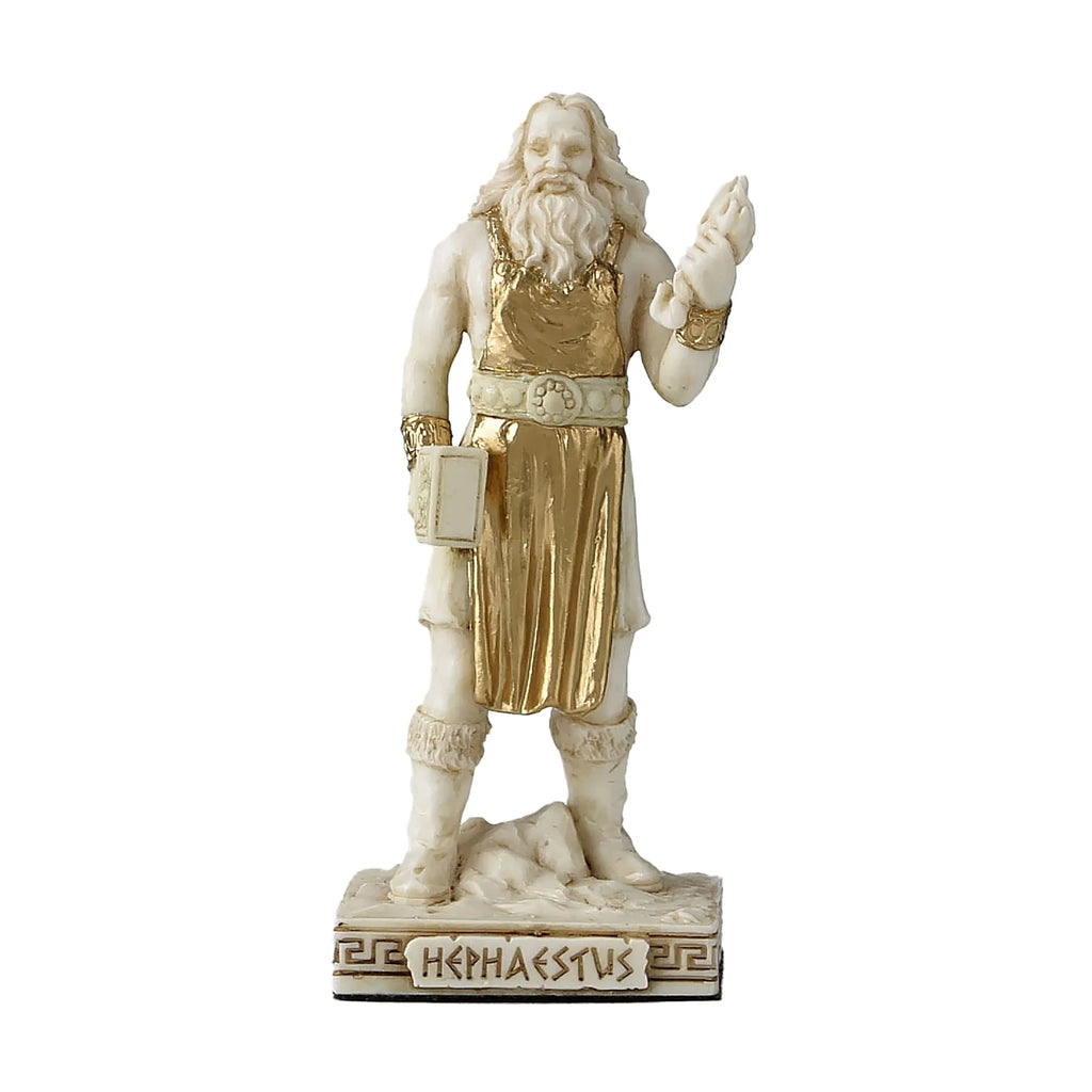 Hephaestus with Hammer — Resin Statue, 30 cm – view 1