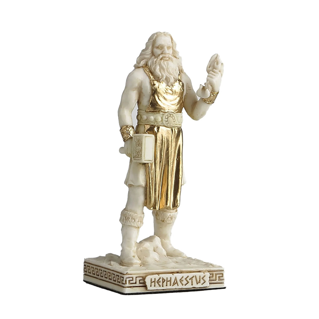 Hephaestus with Hammer — Resin Statue, 30 cm – view 2