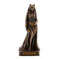 Bastet — Egyptian Goddess — Bronze-Finish Statue, 8.5 cm – view 1