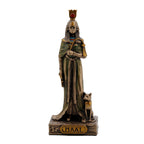 Maat, Egyptian Goddess – Bronze-Finish Resin Statue – 8.5 cm – view 1