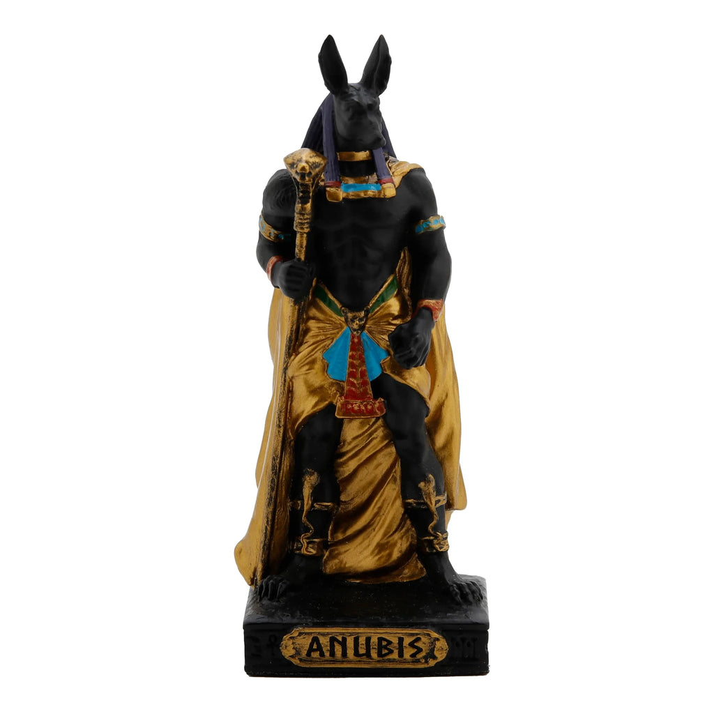 Anubis — Egyptian God — Resin Statue, 8.5 cm – view 1