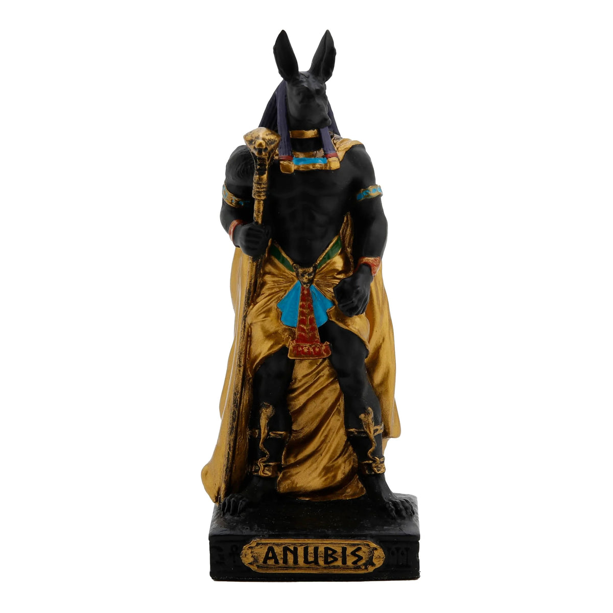 Anubis — Egyptian God — Resin Statue, 8.5 cm – view 1