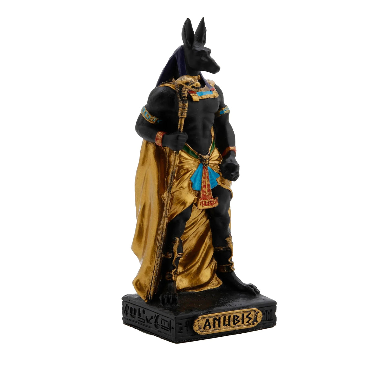 Anubis — Egyptian God — Resin Statue, 8.5 cm – view 2