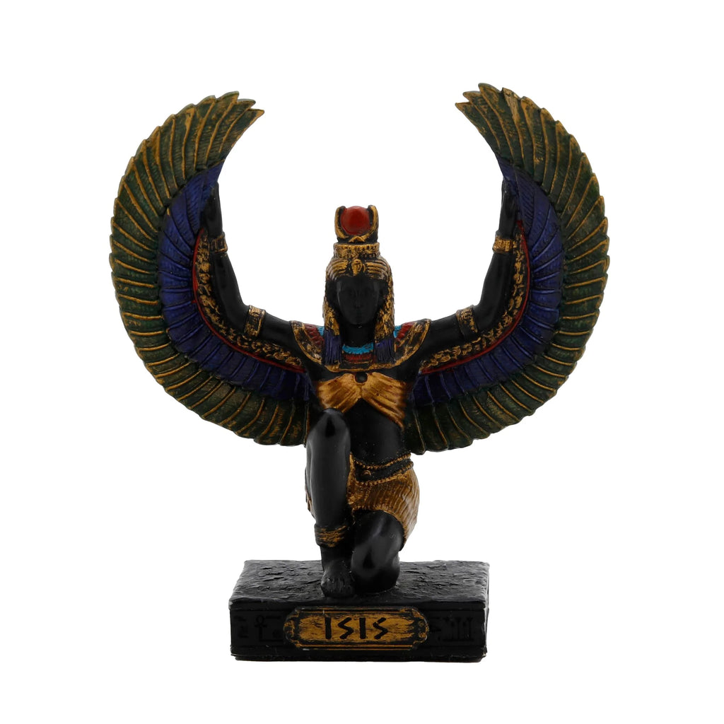 Isis, Egyptian Goddess – Resin Statue – 8.5 cm – view 1