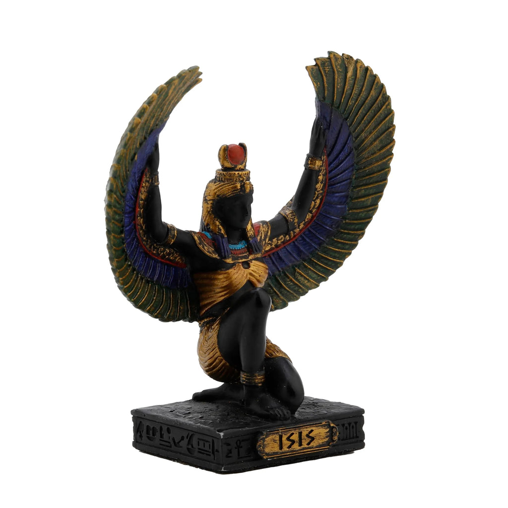 Isis, Egyptian Goddess – Resin Statue – 8.5 cm – view 2