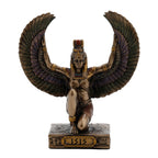 Isis — Egyptian Goddess — Bronze Finish Statue, 8.5 cm – view 1