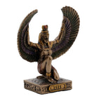 Isis — Egyptian Goddess — Bronze Finish Statue, 8.5 cm – view 2
