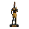 Amun — Egyptian God — Black Statue, 8.5 cm – view 1