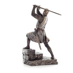 Knight Templar — Crusader — Bronze-Finish Statue – 30 cm – view 3